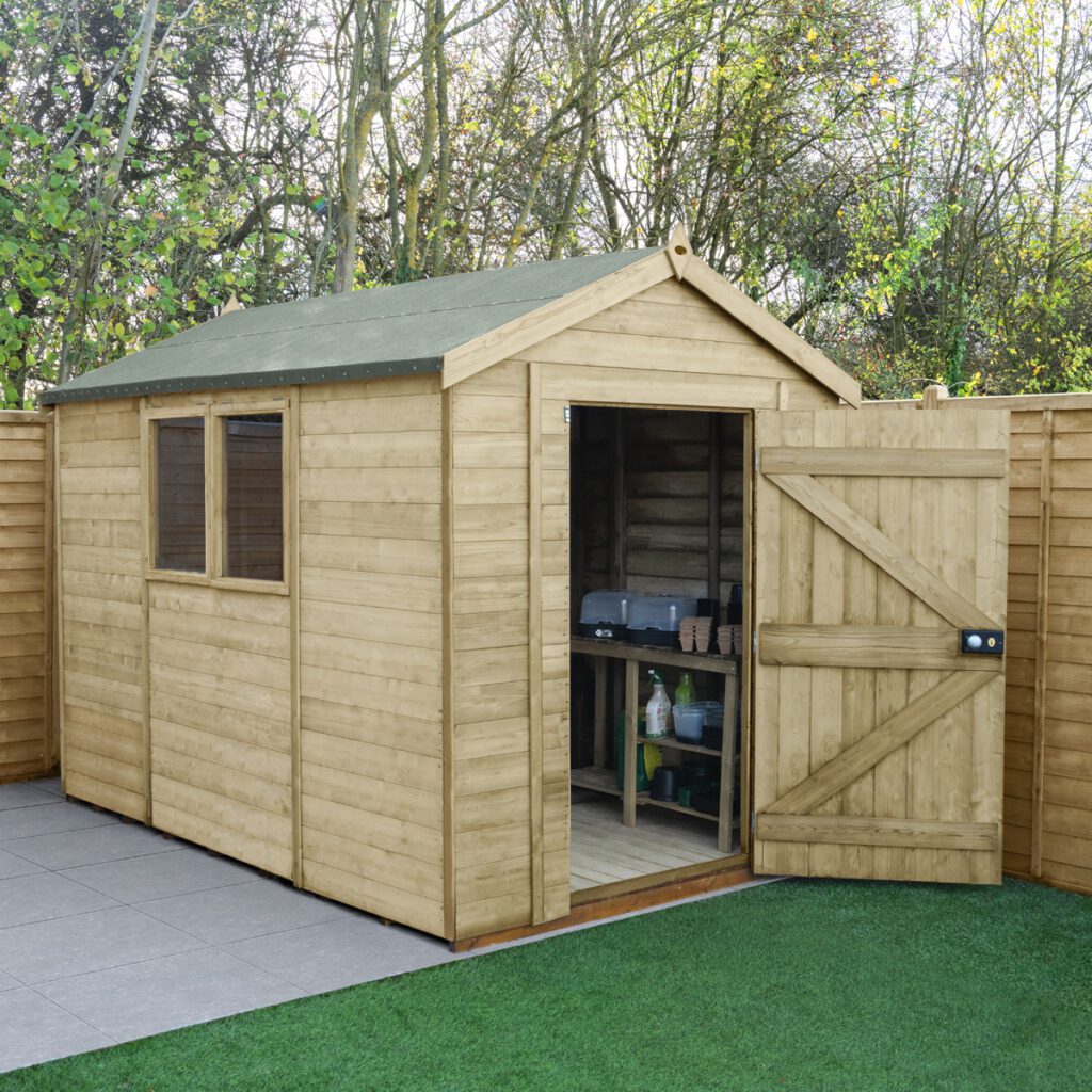 Timberdale 10×6 Apex Shed with Installation 5013053188989 2